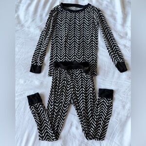 Little Sleepies Chevron 3T Bamboo PJ Set